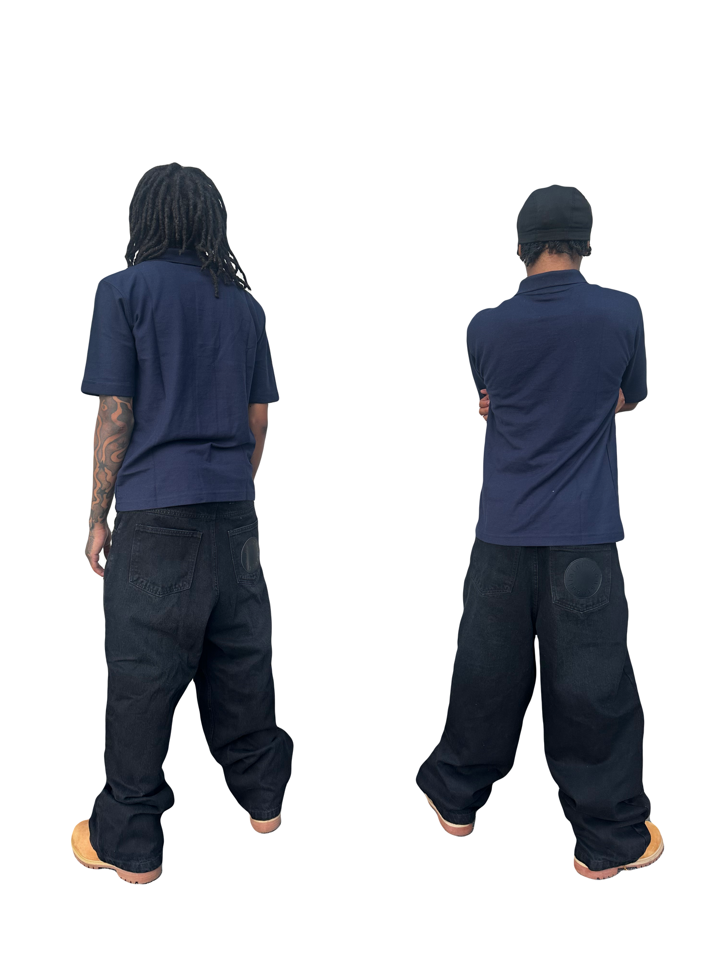 Black Baggy Denim