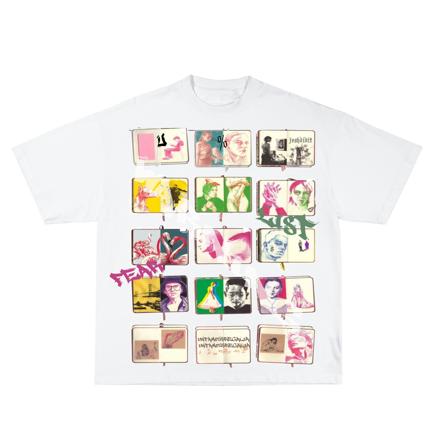 Warning Fear Lust Tee